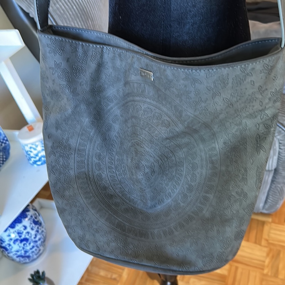 ROXY blue/grey bucket bag - Picture 4 of 13